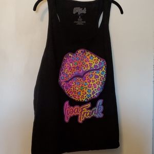 Lisa Frank racerback tank top